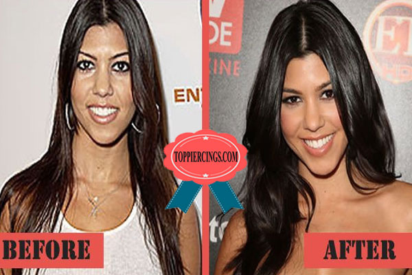 Kourtney Kardashian Plastic Surgery Before And After Top Piercings 2090